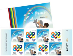 Cyprus 2023 Europa CEPT Peace Booklet With Special Minisheet MNH - 2023