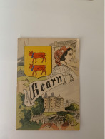 A28-Le Béarn Région Pau Très Belle Cpa Avec Drapeau Avec Des Vaches Illustrateur Maurice Toussaint - Andere & Zonder Classificatie