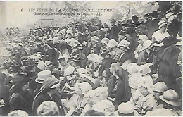 CPA Paris Les Fêtes De La Victoire 14 Juillet 1919 - Groupe De Lorraine Assistant Au Défilé - Arrondissement: 08