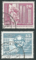 DDR, 1973, Michel-Nr. 1820-1821, Gestempelt - Gebruikt