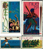 44800 MNH NIUE 1972 FESTIVAL ARTISTICO DEL PACIFICO SUR EN FIJI - Niue