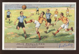 CHROMOS - LIEBIG - "JEUX POPULAIRES" FOOTBALL - SERIE N°1399 - Liebig