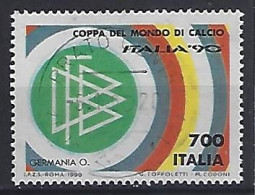 Italy 1990  Fussball-Weltmeisterschaft  (o) Mi.2124 - 1981-90: Oblitérés