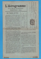 JOURNAL MENSUEL AEROPHILATELIQUE "L'AEROGRAMME" BEAUVAIS (OISE) - N°2 DECEMBRE 1930 - PAR AVION - 1927-1959 Lettres & Documents