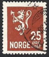 Norwegen, 1926, Mi.-Nr. 126, Gestempelt - Oblitérés