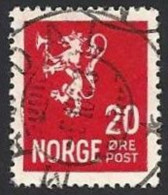 Norwegen, 1926, Mi.-Nr. 124, Gestempelt - Oblitérés