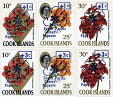 82722 MNH COOK Islas 1971 4 JUEGOS DEL PACIFICO SUR - Cookeilanden