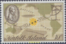 147948 MNH NORFOLK 1969 200 ANIVERSARIO DE LAS OBSERVACIONES DE VENUS POR CAPITAN COOK - Norfolkinsel