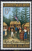 188183 MNH NORFOLK 1970 NAVIDAD - Norfolk Island