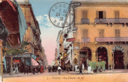 Tunisie - TUNIS - Rue D'Italie - Ed. Daniel Delboy 7 - Tunisie