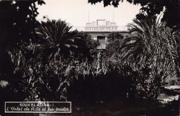 Tunisie - SOUK EL ARBA Jendouba - L'hôtel De Ville Et Son Jardin - CARTE PHOTO Jean Barbaro - Ed. Illustra  - Tunisia