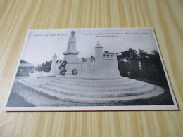 CPA Hénin-Liétard (62).En 1928, Le Monument Des Soldats Morts Pour La France. - Henin-Beaumont