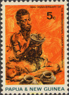 231118 MNH PAPUA NUEVA GUINEA 1969 50 ANIVERSARIO DE LA ORGARNIZACION INTERNACIONAL DE TRABAJO - Papúa Nueva Guinea