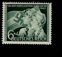 Deutsches Reich 843 Verpflichtung Der Jugend MNH Postfrisch ** Neuf - Ungebraucht