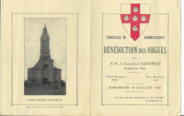 GONDECOURT   Les Orgues - Historical Documents