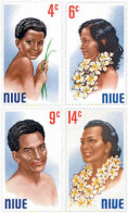 124056 MNH NIUE 1971 RETRATOS - Niue
