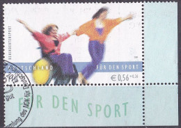BRD 2001 Mi. Nr. 2166 O/used Eckrand (BRD1-8) - Used Stamps