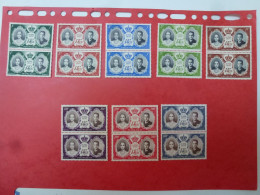 Lot Monaco 1950 Prince Rainier III Plus Mariage Paire Neuf ** Poste Aérienne Mariage 19 Avril 1956 - Unused Stamps