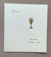 MENU - Plechtige Communie - Henri (FRANCKX)- KESSEL-LO 1949 - Menus