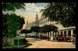 CUBA - HABANA - LA HAVANE - PARQUE CENTRAL POR PRADO - Cuba