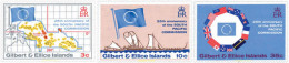 43697 MNH GILBERT Y ELLICE 1972 25 ANIVERSARIO DE LA COMISION DEL PACIFICO SUR - Isole Gilbert Ed Ellice (...-1979)