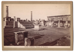 Foto Giacomo Brogi, Florence-Naples, Ansicht Pompei - Pompeji, Tempio De Venere  - Places