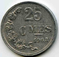 Luxembourg 25 Centimes 1963 KM 45a.1 - Luxemburgo