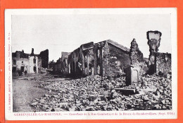 30953 / GERBEVILLER-LA-MARTYRE (54) Carrefour Rue GAMBETTA Route RAMBERVILLERS Ruines Guerre PIERRON RIGOT Visa D-24 - Gerbeviller