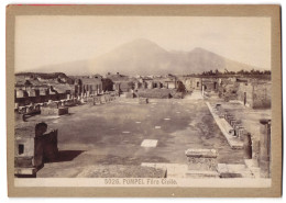 Foto Giacomo Brogi, Florence-Naples, Ansicht Pompei - Pompeji, Foro Civile  - Lugares