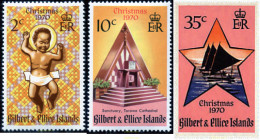 43689 MNH GILBERT Y ELLICE 1970 NAVIDAD - Islas Gilbert Y Ellice (...-1979)