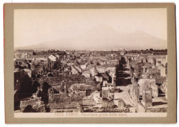 Foto Giacomo Brogi, Florence-Naples, Ansicht Pompei - Pompeji, Panorama Preso Dalle Mura  - Places