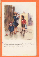 30901 / POULBOT T'as Peur Araignées ..Faudrait Pas Demeure Chez Nous 1915s Ligue Nationale ContreTaudis-RAMPIN Paris - Poulbot, F.