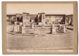 Foto Giacomo Brogi, Florence-Naples, Ansicht Pompei - Pompeji, Tempio D'Augusto Detto Anche Panteon  - Lugares