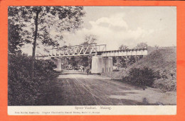 30715 / Rare MALANG Java Nederlandsch-Indie Spoor Viaduct 1912 à Van DALE Vondelkerkstraat Amsterdam-NEVILLE BOCAGE - Indonesien