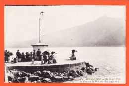 30686 / ⭐ ◉ AIX-LES-BAINS 73-Savoie Au GRAND PORT Phare Et La DENT Du CHAT 1472 M Altitude 1910s REYNAUD 2985 - Aix Les Bains