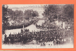 30771  / ♥️ ⭐ ◉ LYON Voyage Présidentiel Cours Du MIDI Foule Acclamant Président POINCARE 22-24 Mai 1914 - Lyon 1
