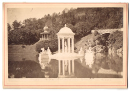 Foto Unbekannter Fotograf, Ansicht Pegli, Pavillion Tempio Di Diana  - Orte