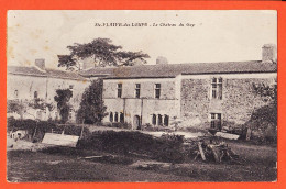 30526 / ⭐ ◉ SAINTE-FLAIVE-des-LOUPS 85-Vendée Château GUY 1925s à DURAND Route St Julien La Mothe Achard  FILLODEAU - Sonstige & Ohne Zuordnung