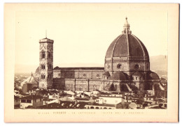 Foto Unbekannter Fotograf, Ansicht Firenze - Florenz, La Cattedrale (Vista Dal P. Pretorio)  - Lieux