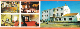30604 / Double-Carte NOIRMOUTIER-en-L'ILE 85-Vendée Hotel-Bar-Restaurant LA QUICHENOTTE 32bis Avenue PINEAU 1970s - Noirmoutier