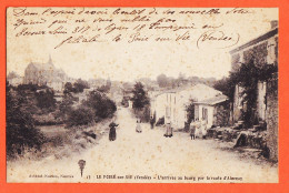 30550 / ⭐ ◉ LE POIRE-sur VIE 85-Vendée Arrivée Au Bourg Par Route AIZENAY 1915 Poilu Louis TESSIER 317e De Ligne CpaWW1 - Sonstige & Ohne Zuordnung