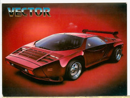 30746 / Peu Commun US Motorcar Automobile VECTOR By Terry PASTOR CPM 1980s ATHENA International N°9508 - PKW