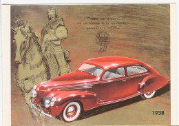 30744 / US LINCOLN ZEPHYR V12 MATFORD 1938 CPPUB 1980s Collection Bibliotheque FORNEY Paris AMORIMAGE LE LUXE N°9 - Toerisme
