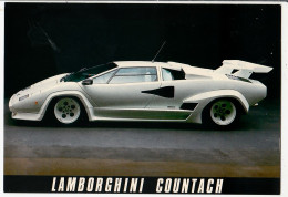 30740 / ⭐ ◉ Automobile LAMBORGHINI COUNTACH Gallery Card CPM 1986 Photo ZUMBRUNN 34614 - Voitures De Tourisme