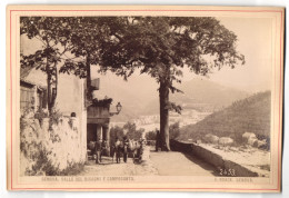 Foto A. Noack, Genova, Ansicht Genova - Genua, Valle Del Bisagno E Camposanto  - Lieux