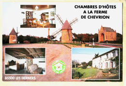 30678 / LES HERBIERS 85-Vendée Chambres D'Hôtes à La FERME De CHEVRION Jeannine Et Joseph BONNEAU Photo MONT ALOUETTES - Other & Unclassified