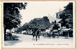 30576 / LA-ROCHE-sur-YON 85-Vendée Calèche Cycliste Avenue De La GARE Hotel De France 1920s ARTAUD 30 - La Roche Sur Yon