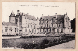 30610 / FONTENAY-le-COMTE Vendée Chateau De TERRE-NEUVE 1936 à CHARRIER Saint Prouant- Collection ROBIN 1350 - Fontenay Le Comte