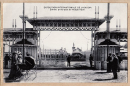 30764 / ⭐ ◉ LYON Rhone Exposition Internationale 1914 Landau Entrée Principale Et Village ALPIN  - Lyon 1