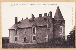 30588 / ⭐ ◉ SAINT-AVAUGOURT-des-LANDES 85-Vendée Château LA VEQUIERE 1910s Librairie JELHY-POUPIN 538 Mortagne - Other & Unclassified